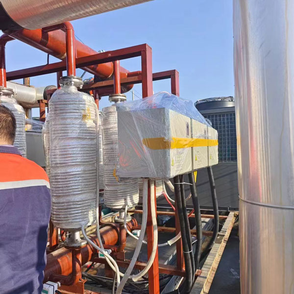 天津造甲村4200KW煤改电工程